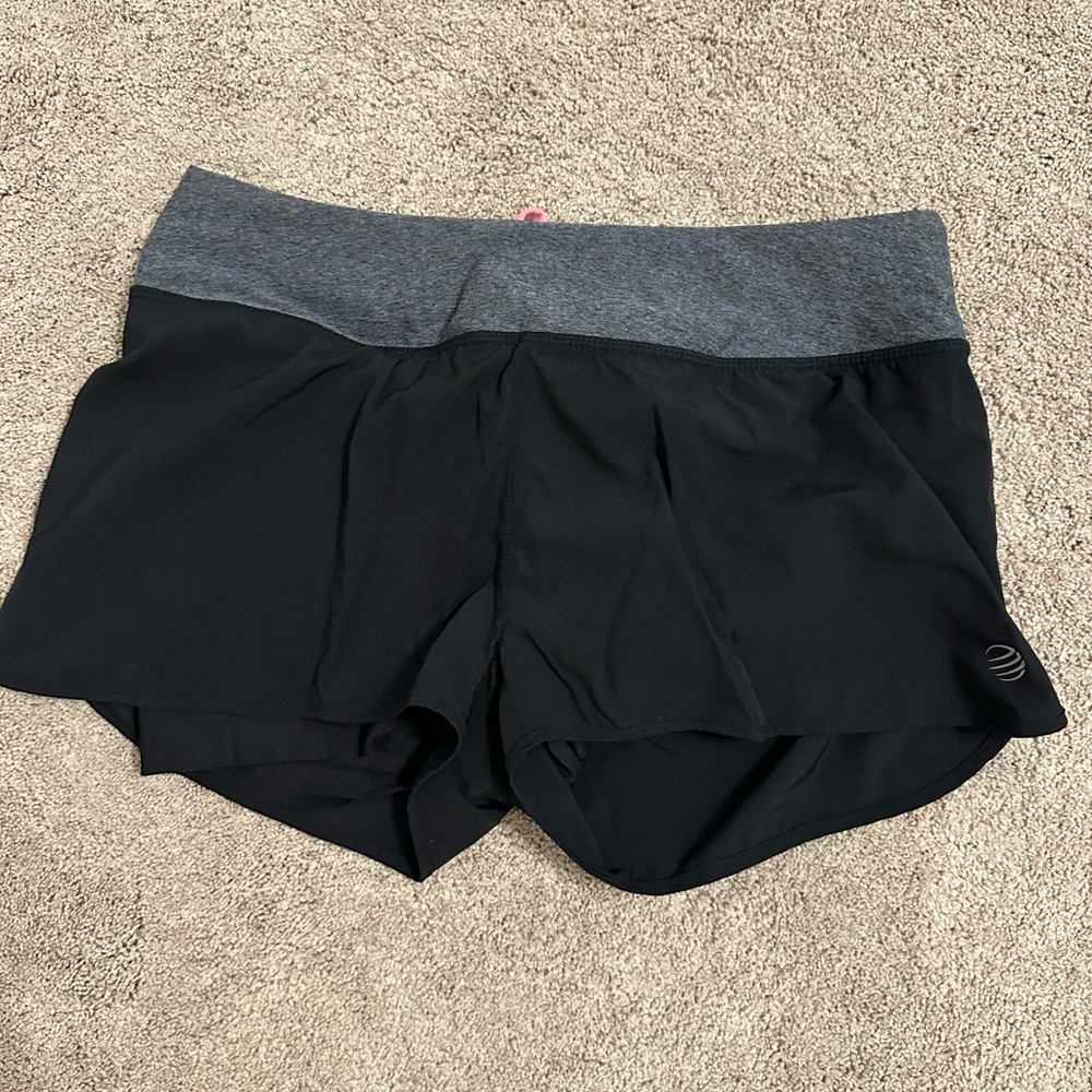 Black MPG M shorts with biker liner under